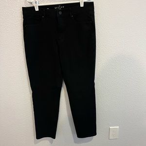 Black slim jeans whbm